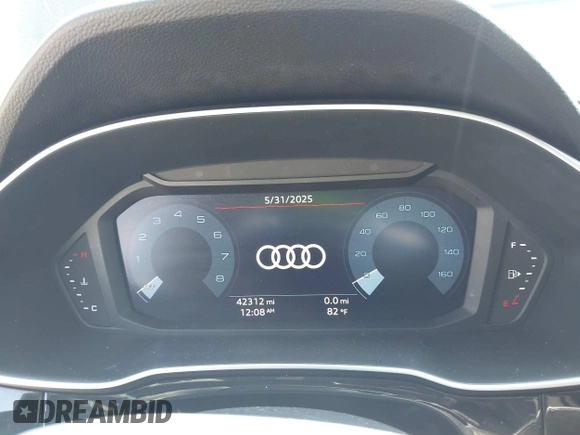 2021 Audi Q3 S line Premium Plus with VIN WA1EECF31M1068473, listed as a IAAI auction lot 42431540 with 42,312 mi miles and . Bid and sale history available at DreamBid. Image 7.