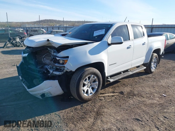 2020 Chevrolet Colorado 2WD LT with VIN 1GCGSCEN1L1124890, listed as a IAAI auction lot 41856902 with 85,512 mi miles and . Bid and sale history available at DreamBid. Image 19.