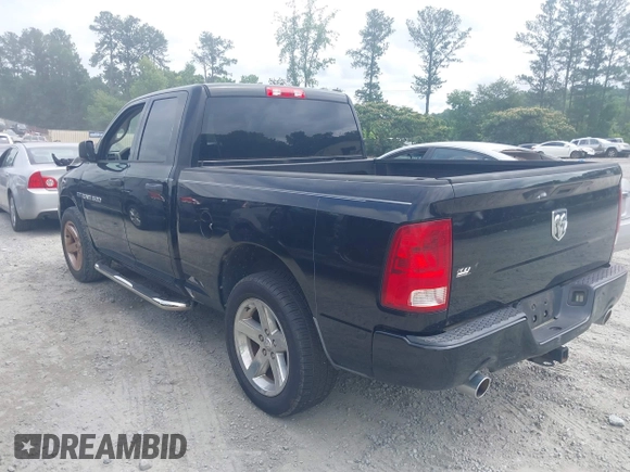 2012 Ram 1500 Express with VIN 1C6RD6FT8CS138885, listed as a IAAI auction lot 42435396 with 66,593 mi miles and . Bid and sale history available at DreamBid. Image 14.