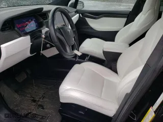 2018 Tesla Model X 75D with VIN 5YJXCBE20JF119875, listed as a Copart auction lot 50772175 with 48,805 mi miles and Salvage Title. Bid and sale history available at carsss.com. Image 7.
