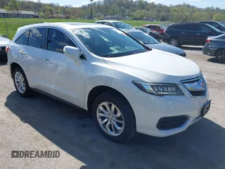 2017 Acura RDX w/Technology Pkg with VIN 5J8TB4H51HL014418, listed as a IAAI auction lot 42019773 with 125,965 mi miles. Bid and sale history available at carsss.com. Image 1.