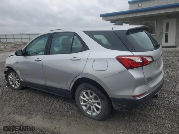 2018 Chevrolet Equinox LS with VIN 2GNAXHEV9J6272369, listed as a Copart auction lot 84916274 with 137,868 mi miles and Salvage Title. Bid and sale history available at carsss.com. Image 2.