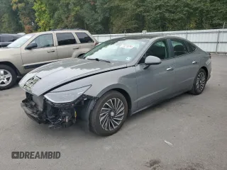 2020 Hyundai Sonata Hybrid Limited with VIN KMHL54JJ1LA016098, listed as a Copart auction lot 73276294 with 40,906 mi miles and Salvage Title. Bid and sale history available at carsss.com. Image 1.