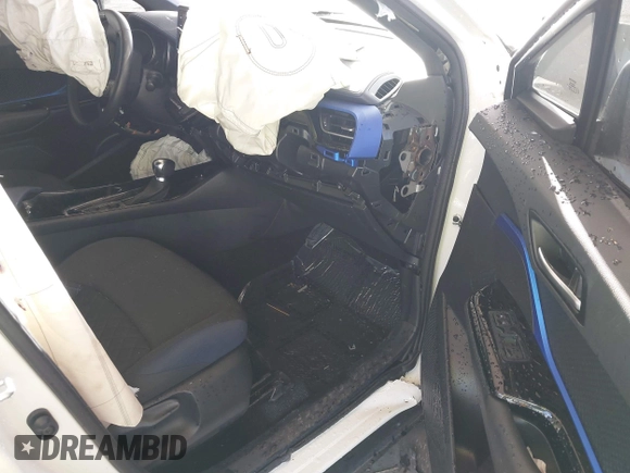 2021 Toyota C-HR LE with VIN NMTKHMBX2MR124470, listed as a IAAI auction lot 41725244 with Not Provided miles. Bid and sale history available at carsss.com. Image 5.