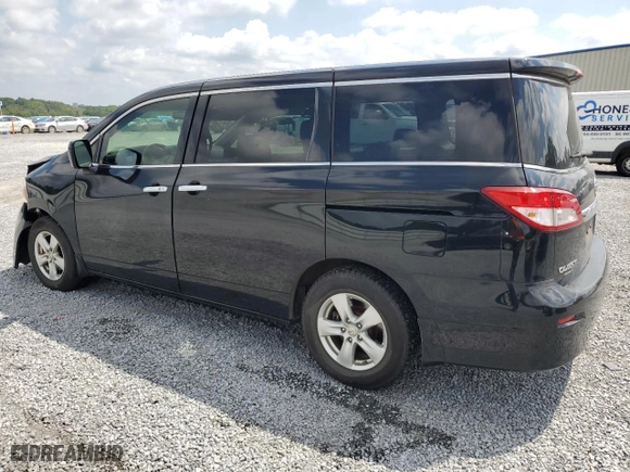 2015 Nissan Quest S with VIN JN8AE2KP1F9132088, listed as a Copart auction lot 64185313 with 123,179 mi miles. Bid and sale history available at carsss.com. Image 2.
