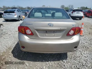 2010 Toyota Corolla with VIN 1NXBU4EEXAZ324233, listed as a Copart auction lot 53998685 with 0 mi miles and Salvage Title. Bid and sale history available at carsss.com. Image 6.