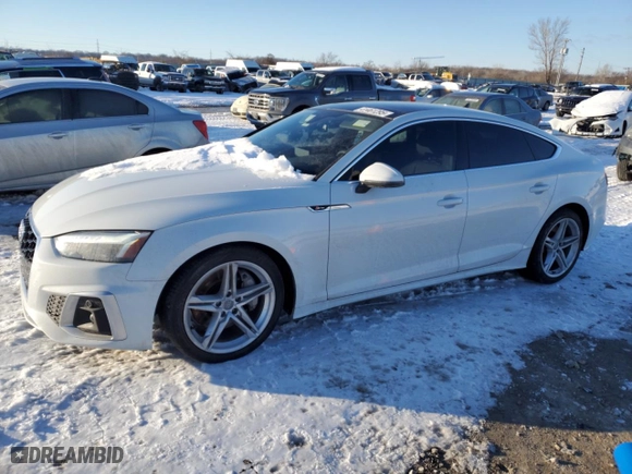 2021 Audi A5 Sportback S line Premium Plus with VIN WAUFACF51MA006883, listed as a Copart auction lot 41461295 with NaN miles and Salvage Title. Bid and sale history available at carsss.com. Image 1.
