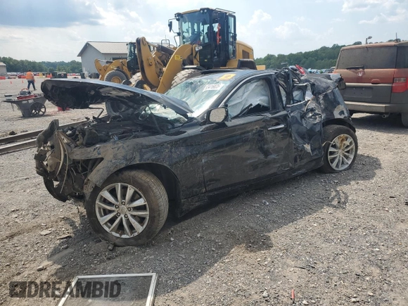 2015 Infiniti Q50 Premium with VIN JN1BV7AR4FM417514, listed as a Copart auction lot 63416835 with Not provided miles and Salvage title. Bid and sale history available at DreamBid. Image 1.