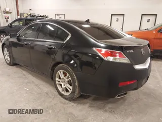 2009 Acura TL Tech with VIN 19UUA86549A015190, listed as a IAAI auction lot 41915341 with 110,527 mi miles. Bid and sale history available at carsss.com. Image 3.