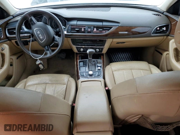 2013 Audi A6 3.0T Prestige with VIN WAUHGAFC4DN087090, listed as a Copart auction lot 50656785 with 194,403 mi miles and Clean Title. Bid and sale history available at carsss.com. Image 8.