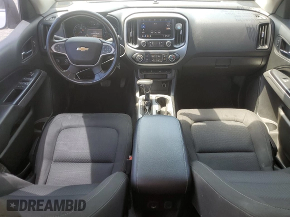 2020 Chevrolet Colorado 4WD LT with VIN 1GCGTCENXL1131110, listed as a Copart auction lot 55503655 with 91,950 mi miles and Salvage title. Bid and sale history available at DreamBid. Image 8.