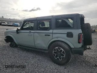 2021 Ford Bronco z VIN 1FMEE5BP2MLA72638, wystawiony jako Copart lot #47970155 z przebiegiem 58 250 mil mil oraz Szkoda całkowita • Salvage title. Historia ofert i sprzedaży dostępna na DreamBid. Obrazek 2.