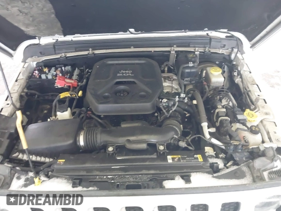2022 Jeep Wrangler Unlimited Sahara with VIN 1C4HJXEN3NW222744, listed as a IAAI auction lot 41249285 with 43,780 mi miles and . Bid and sale history available at DreamBid. Image 10.