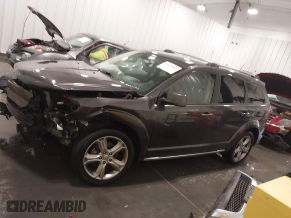 2017 Dodge Journey Crossroad Plus with VIN 3C4PDCGB5HT517269, listed as a IAAI auction lot 41835856 with 97,876 mi miles and . Bid and sale history available at DreamBid. Image 15.