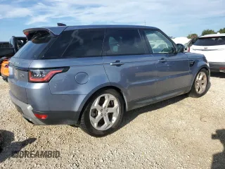 2020 Land Rover Range Rover Sport SE with VIN SALWG2SU7LA895141, listed as a Copart auction lot 73720354 with 0 mi miles and Non Repairable. Bid and sale history available at carsss.com. Image 3.