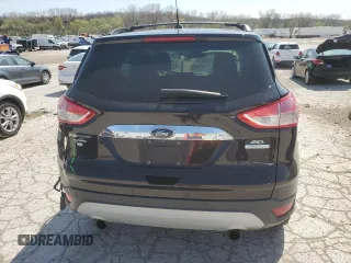 2013 Ford Escape SEL with VIN 1FMCU0HX6DUB15442, listed as a Copart auction lot 51245285 with 130,615 mi miles and Salvage Title. Bid and sale history available at carsss.com. Image 6.