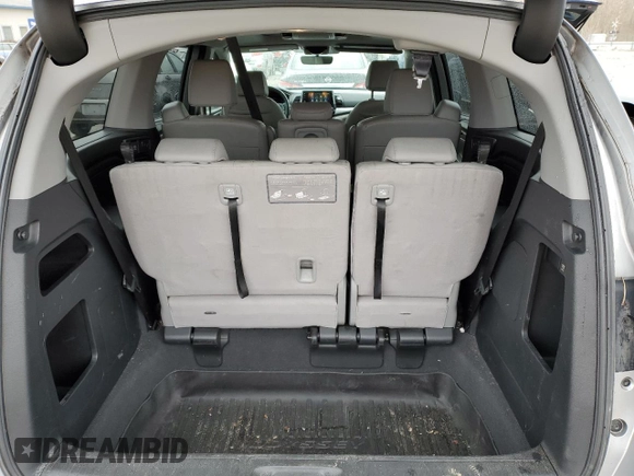 2018 Honda Odyssey EX-L with VIN 5FNRL6H74JB014179, listed as a Copart auction lot 47287415 with 238,216 mi miles and Salvage Title. Bid and sale history available at carsss.com. Image 6.