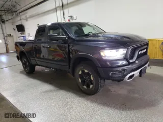 2019 Ram 1500 Rebel with VIN 1C6RRFEG0KN869572, listed as a Copart auction lot 79918594 with 90,961 mi miles and Clean Title. Bid and sale history available at carsss.com. Image 4.