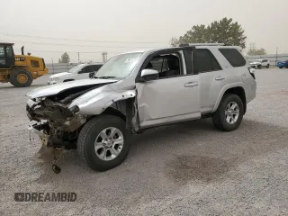 2021 Toyota 4Runner SR5 с VIN JTEEU5JR7M5238789, выставлен на аукционе Copart как лот 56677715 с пробегом 105 390 миль миль и Списание • Salvage title. История ставок и продаж доступна на DreamBid. Изображение 1.