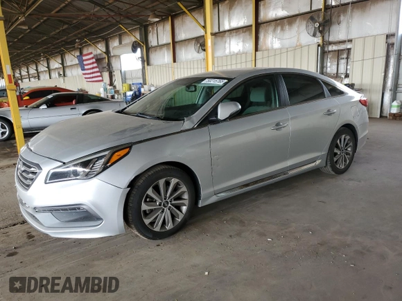 2017 Hyundai Sonata Sport with VIN 5NPE34AF4HH553952, listed as a Copart auction lot 50215765 with 97,688 mi miles and Salvage Title. Bid and sale history available at DreamBid. Image 1.