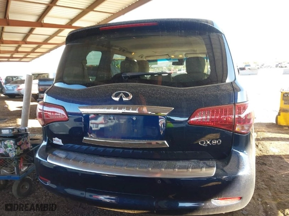 2017 Infiniti QX80 with VIN JN8AZ2NF2H9647062, listed as a IAAI auction lot 41601830 with NaN miles. Bid and sale history available at carsss.com. Image 16.