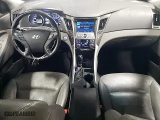2012 Hyundai Sonata Hybrid with VIN KMHEC4A40CA022676, listed as a Copart auction lot 51004095 with 154,146 mi miles and Salvage Title. Bid and sale history available at carsss.com. Image 8.