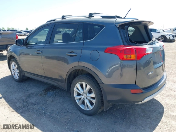 2015 Toyota RAV4 Limited with VIN JTMYFREV8FD056862, listed as a IAAI auction lot 42000086 with 180,144 mi miles. Bid and sale history available at carsss.com. Image 3.