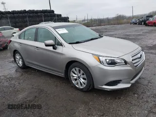 2015 Subaru Legacy 2.5i Premium with VIN 4S3BNAC62F3066153, listed as a IAAI auction lot 41971164 with 57,888 mi miles. Bid and sale history available at carsss.com. Image 1.