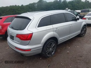 2014 Audi Q7 Premium Plus with VIN WA1LGAFE6ED017090, listed as a IAAI auction lot 42578109 with 145,357 mi miles and . Bid and sale history available at DreamBid. Image 4.