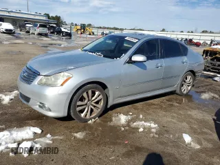 2008 Infiniti M with VIN JNKAY01E98M603264, listed as a Copart auction lot 89056455 with 177,291 mi miles and Salvage Title. Bid and sale history available at DreamBid. Image 1.