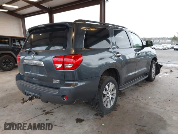 2008 Toyota Sequoia Limited with VIN 5TDBY68A58S010761, listed as a IAAI auction lot 41120472 with 126,270 mi miles and . Bid and sale history available at DreamBid. Image 4.