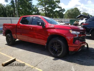 2024 Chevrolet Silverado 1500 RST with VIN 1GCUDEED5RZ246596, listed as a Copart auction lot 62590964 with 4,779 mi miles and Clean Title. Bid and sale history available at carsss.com. Image 4.