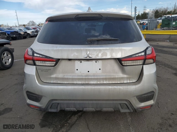 2020 Mitsubishi Outlander Sport ES 2.0 with VIN JA4AP3AU9LU021505, listed as a Copart auction lot 46951385 with 71,447 mi miles and Salvage Title. Bid and sale history available at carsss.com. Image 6.