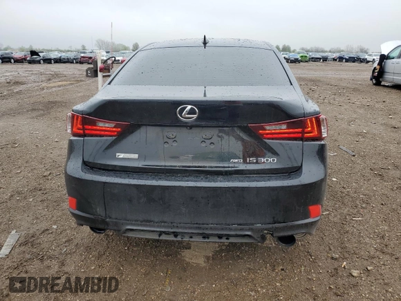 2016 Lexus IS 300/350 with VIN JTHCM1D25G5004835, listed as a Copart auction lot 55387325 with 98,684 mi miles and Salvage title. Bid and sale history available at DreamBid. Image 6.