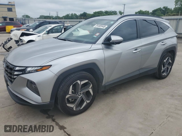 2022 Hyundai Tucson SEL z VIN 5NMJF3AE9NH061420, wystawiony jako Copart lot #54492445 z przebiegiem 39 868 mil mil oraz Szkoda całkowita • Salvage title. Historia ofert i sprzedaży dostępna na DreamBid. Obrazek 1.