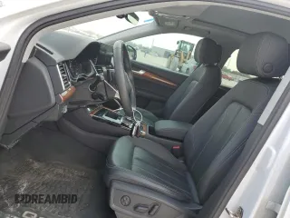 2021 Audi Q5 with VIN WA1AABFY3M2078576, listed as a Copart auction lot 55746134 with 56,350 mi miles and Clean title. Bid and sale history available at DreamBid. Image 7.