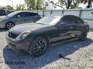 2003 Infiniti G35 w/Leather z VIN JNKCV51E73M009831, wystawiony jako Copart lot #53973865 z przebiegiem 189 928 mil mil oraz Szkoda całkowita • Salvage title. Historia ofert i sprzedaży dostępna na DreamBid. Obrazek 1.