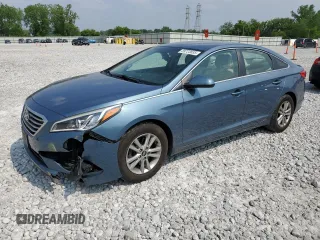 2015 Hyundai Sonata SE z VIN 5NPE24AF1FH205624, wystawiony jako Copart lot #59723835 z przebiegiem 93 484 mil mil oraz Szkoda całkowita • Salvage title. Historia ofert i sprzedaży dostępna na DreamBid. Obrazek 1.