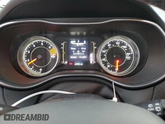 2019 Jeep Cherokee Latitude Plus with VIN 1C4PJMLB3KD453332, listed as a Copart auction lot 49999315 with 67,892 mi miles and Salvage Title. Bid and sale history available at carsss.com. Image 9.