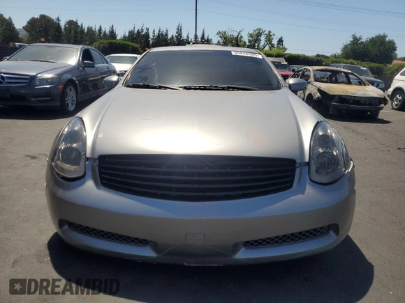 2007 Infiniti G35 with VIN JNKCV54E57M904025, listed as a Copart auction lot 55848595 with 120,134 mi miles and Salvage Title. Bid and sale history available at DreamBid. Image 5.