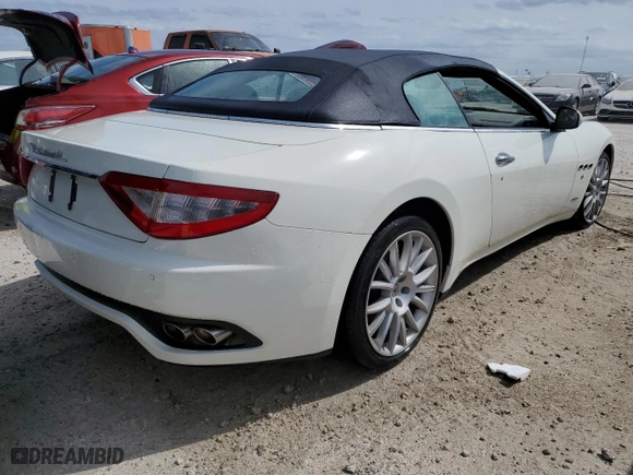 2013 Maserati GranTurismo Convertible Sport with VIN ZAM45MMA9D0070109, listed as a Copart auction lot 75174884 with NaN miles and Salvage Title. Bid and sale history available at carsss.com. Image 3.
