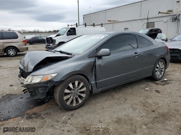 2010 Honda Civic Cpe EX with VIN 2HGFG1B82AH507012, listed as a Copart auction lot 51697385 with 111,201 mi miles and Salvage Title. Bid and sale history available at carsss.com. Image 1.