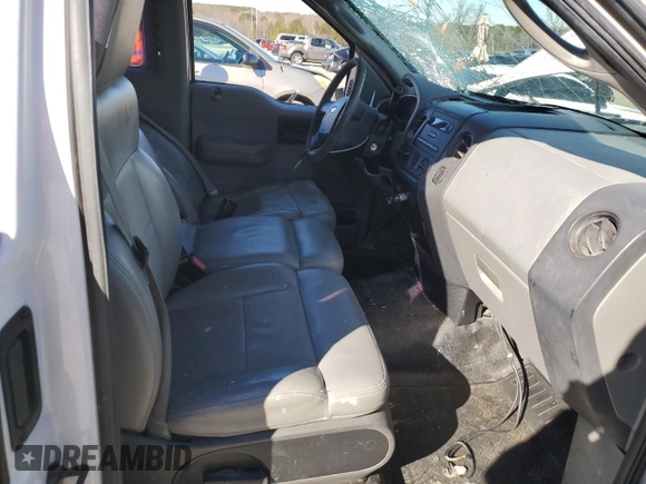 2008 Ford F-150 XL with VIN 1FTRF12208KD96201, listed as a Copart auction lot 59607205 with 196,595 mi miles and Non repairable. Bid and sale history available at DreamBid. Image 7.