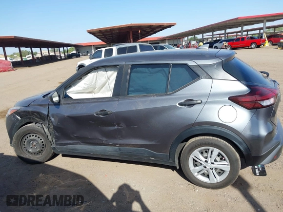 2021 Nissan Kicks S with VIN 3N1CP5BV3ML504830, listed as a IAAI auction lot 42243091 with 86,345 mi miles and . Bid and sale history available at DreamBid. Image 14.
