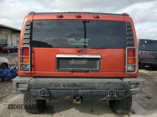 2003 Hummer H2 with VIN 5GRGN23U43H114002, listed as a Copart auction lot 78552954 with 203,277 mi miles and Clean Title. Bid and sale history available at carsss.com. Image 6.