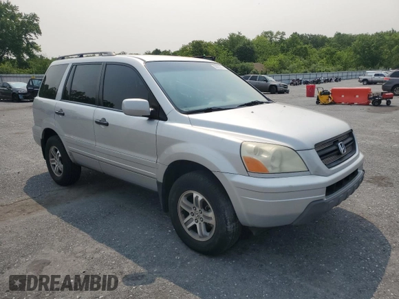 2003 Honda Pilot EX z VIN 2HKYF18673H503192, wystawiony jako Copart lot #58925075 z przebiegiem 249 119 mil mil oraz Szkoda całkowita • Salvage title. Historia ofert i sprzedaży dostępna na DreamBid. Obrazek 4.