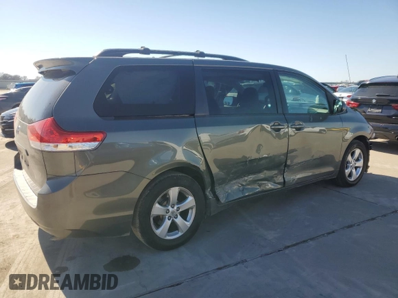 2013 Toyota Sienna LE AAS with VIN 5TDKK3DC1DS351138, listed as a Copart auction lot 46450155 with 130,465 mi miles and Clean Title. Bid and sale history available at DreamBid. Image 3.