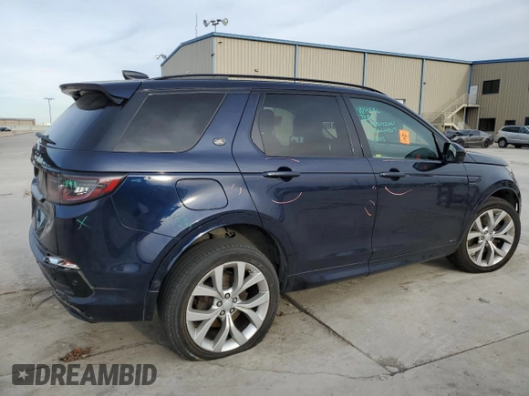 2021 Land Rover Discovery Sport S R-Dynamic with VIN SALCT2FX2MH903688, listed as a Copart auction lot 84745934 with 31,589 mi miles and Clean Title. Bid and sale history available at carsss.com. Image 3.