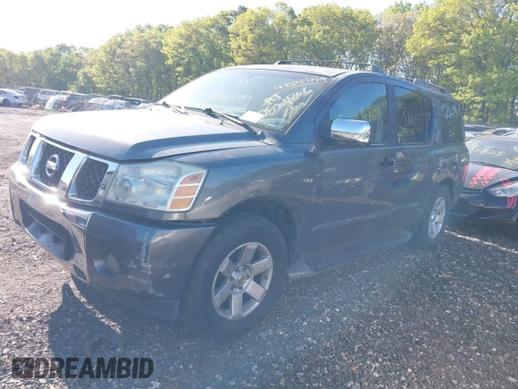 2004 Nissan Armada LE z VIN 5N1AA08B64N733942, wystawiony jako IAAI lot #42239799 z przebiegiem Nie podano mil oraz . Historia ofert i sprzedaży dostępna na DreamBid. Obrazek 2.