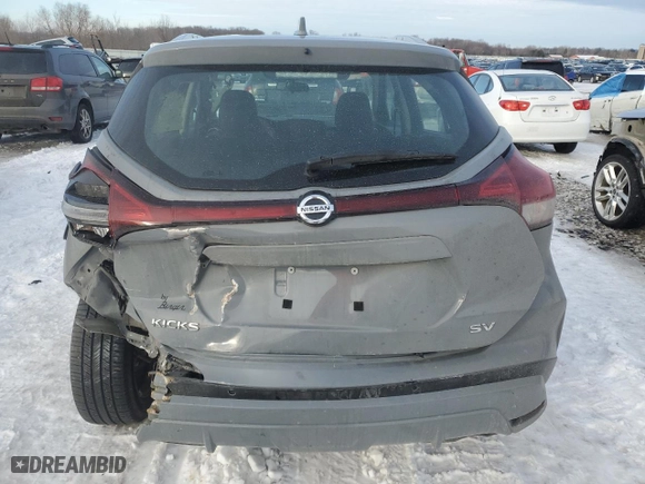 2021 Nissan Kicks SV with VIN 3N1CP5CV0ML519901, listed as a Copart auction lot 42900225 with 103,759 mi miles and Clean Title. Bid and sale history available at carsss.com. Image 6.